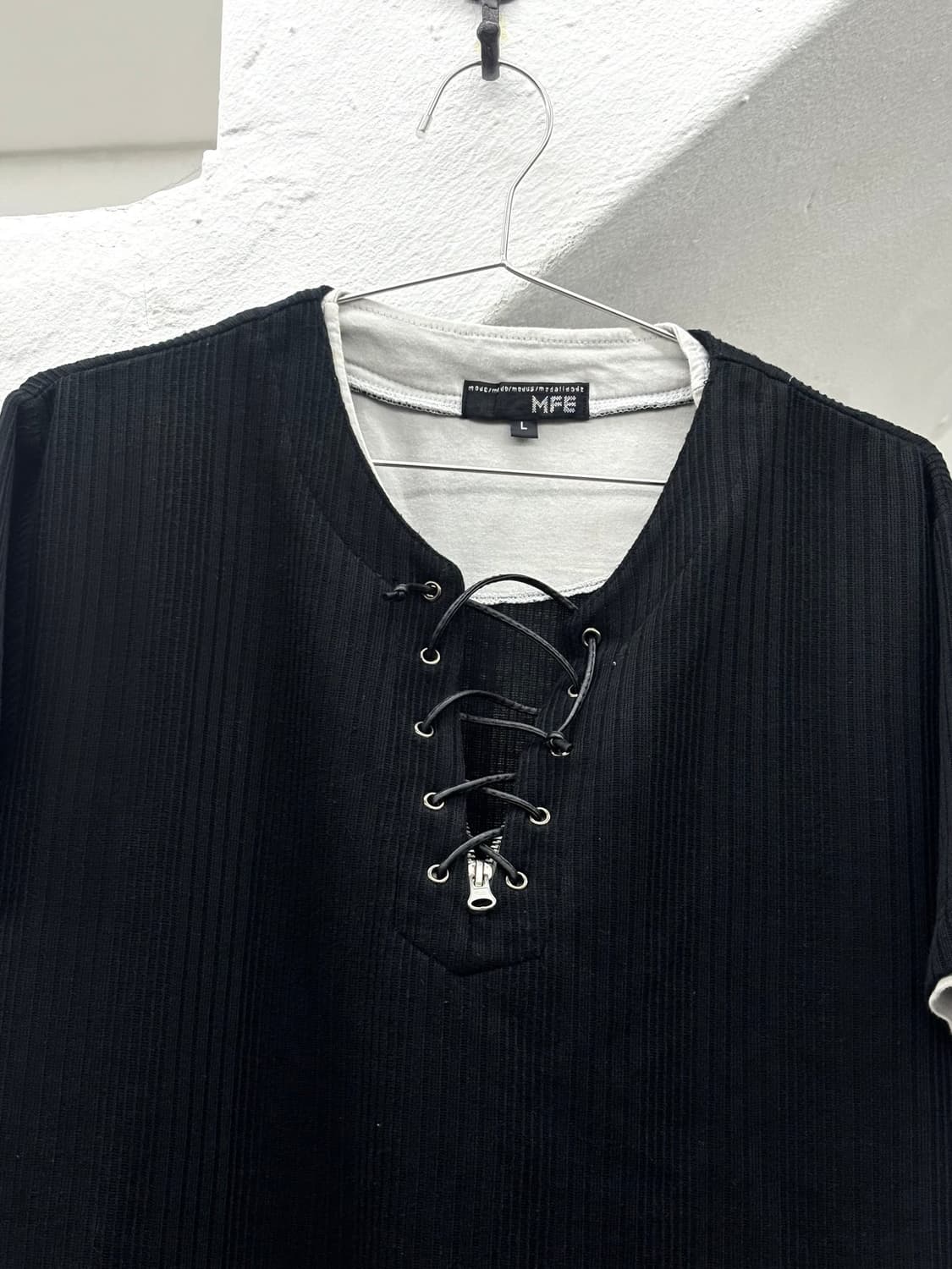 Lace up detail top   상품이미지5