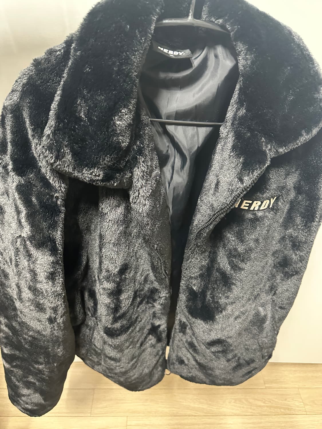 널디 검정색 플리스 상품이미지1