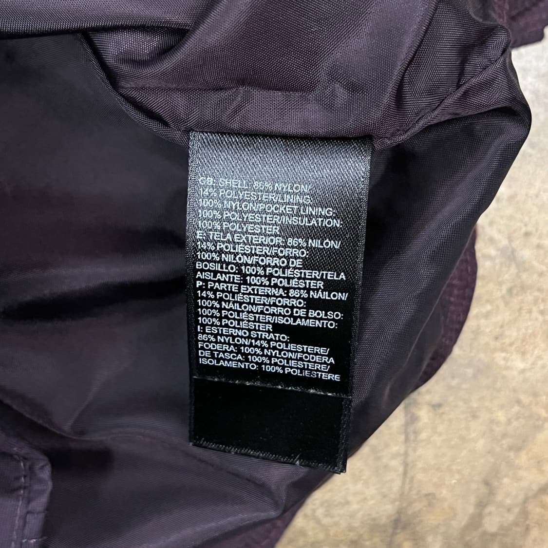 [정품/L] 노스페이스 후드 자켓 퍼플 b16 상품이미지6