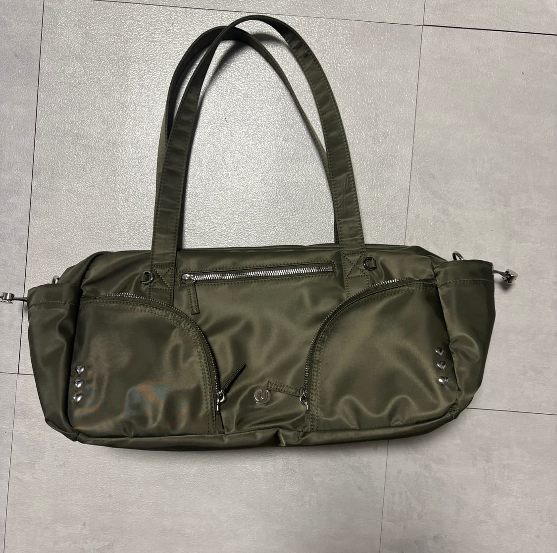 밈더워드로브 유스 에브리웨어 백_카키 상품이미지2