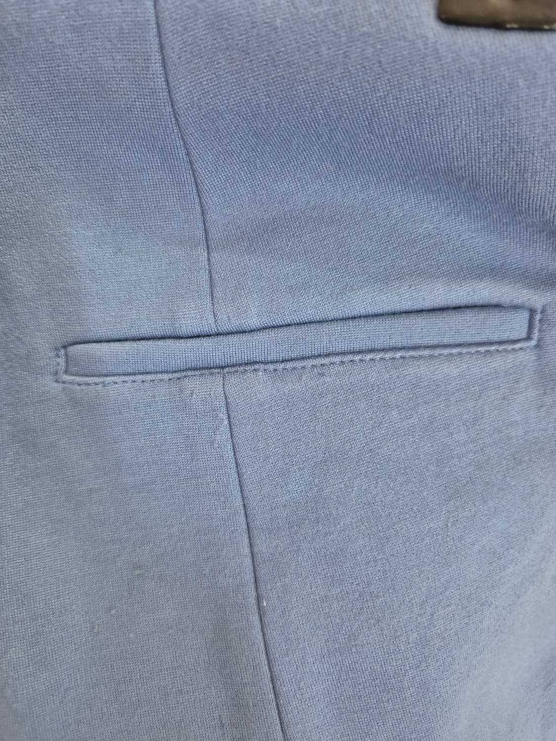 소니아 블루 색상 옆지퍼 반바지 상품이미지6