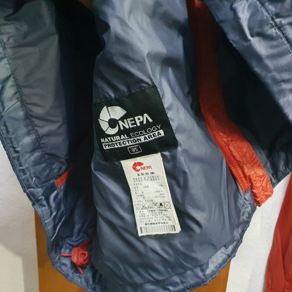 네파  후드 바람막이 자켓(95) 상품이미지4