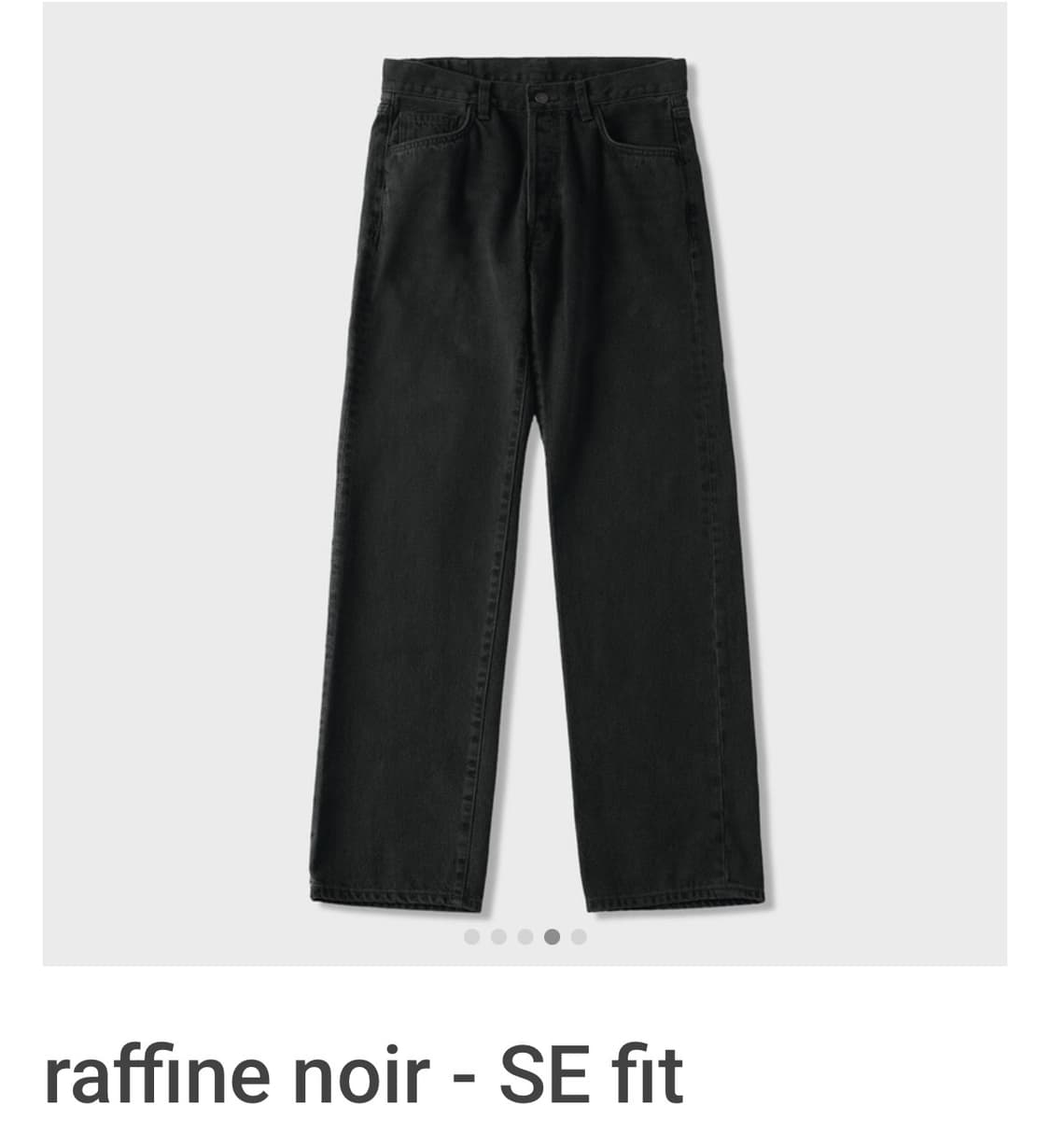 mer) raffine noir - SE fit 30사이즈 상품이미지1