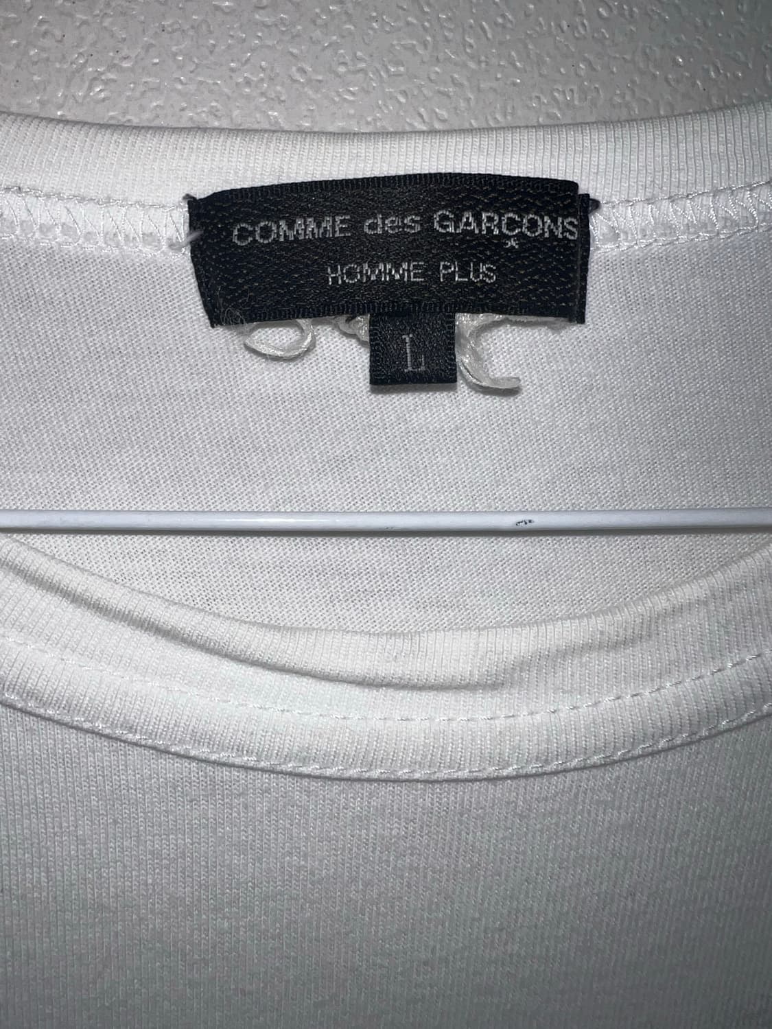 꼼데가르송 옴므 플러스 크로스 반팔 상품이미지4