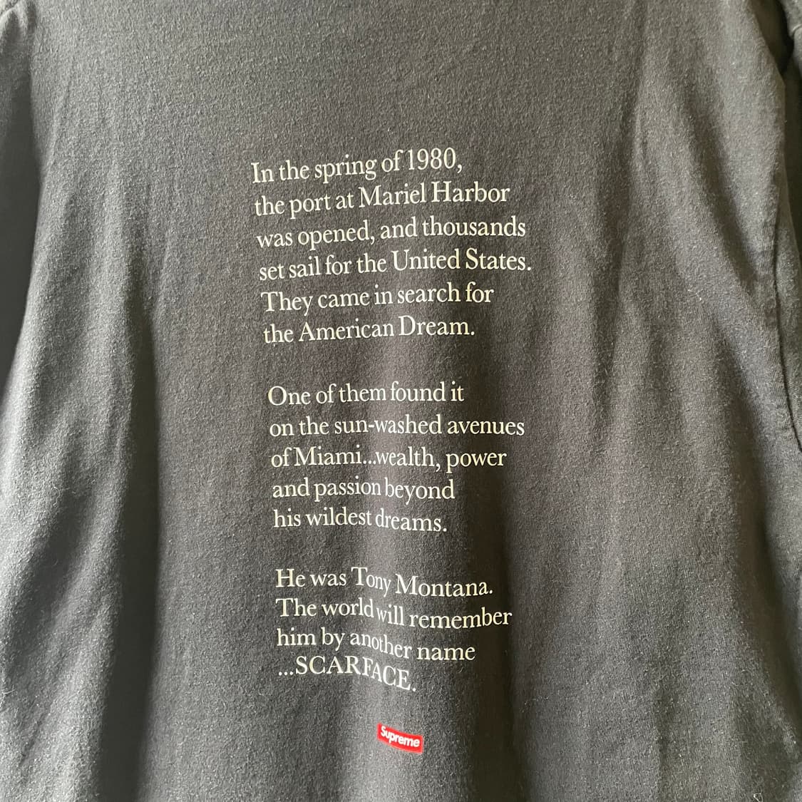 슈프림 x 스카페이스 반팔 티셔츠 상품이미지8