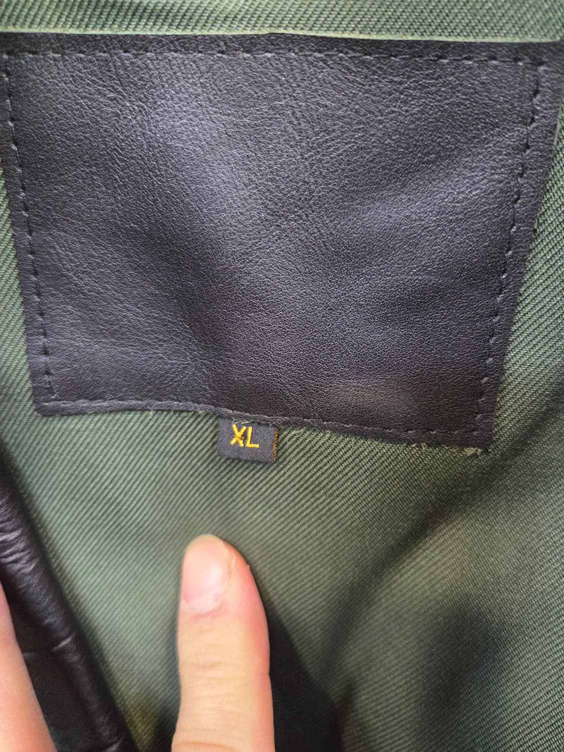 빈티지 라이더 봄버 말가죽 자켓 M L 상품이미지3