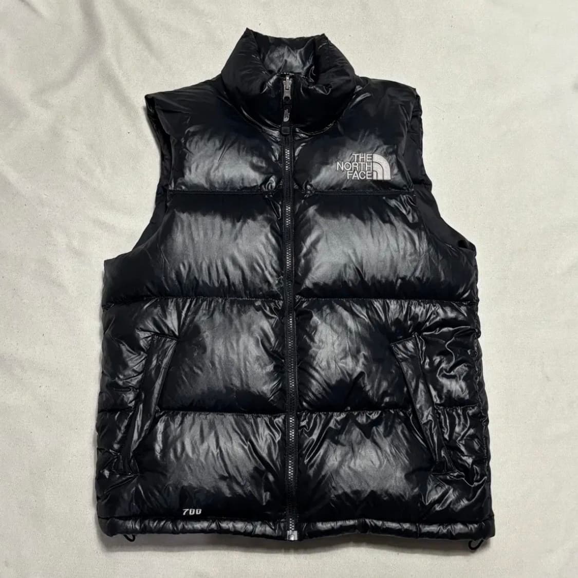 노스페이스 700 눕시 유광 패딩 베스트 상품이미지2