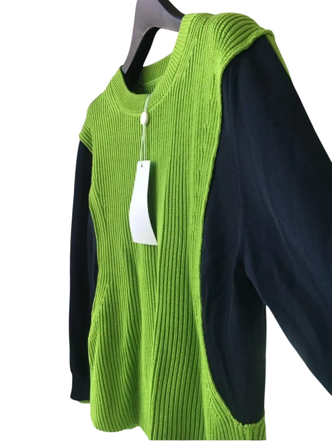 마르지엘라 코튼 크롭 니트 상품이미지1