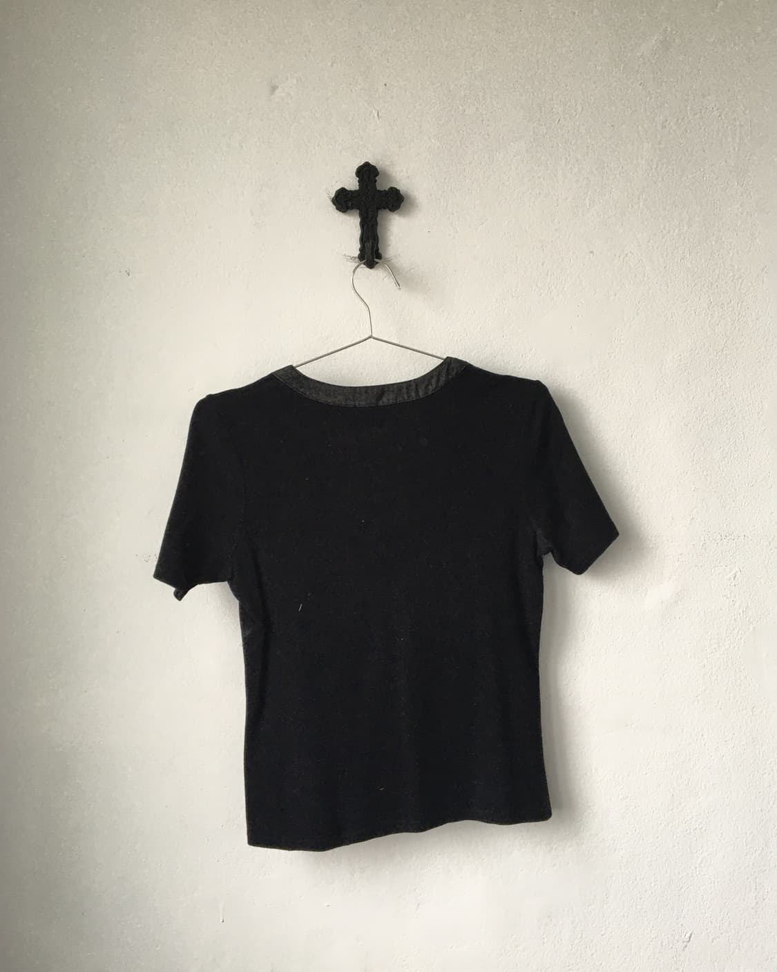 Lace up point t shirt 상품이미지3