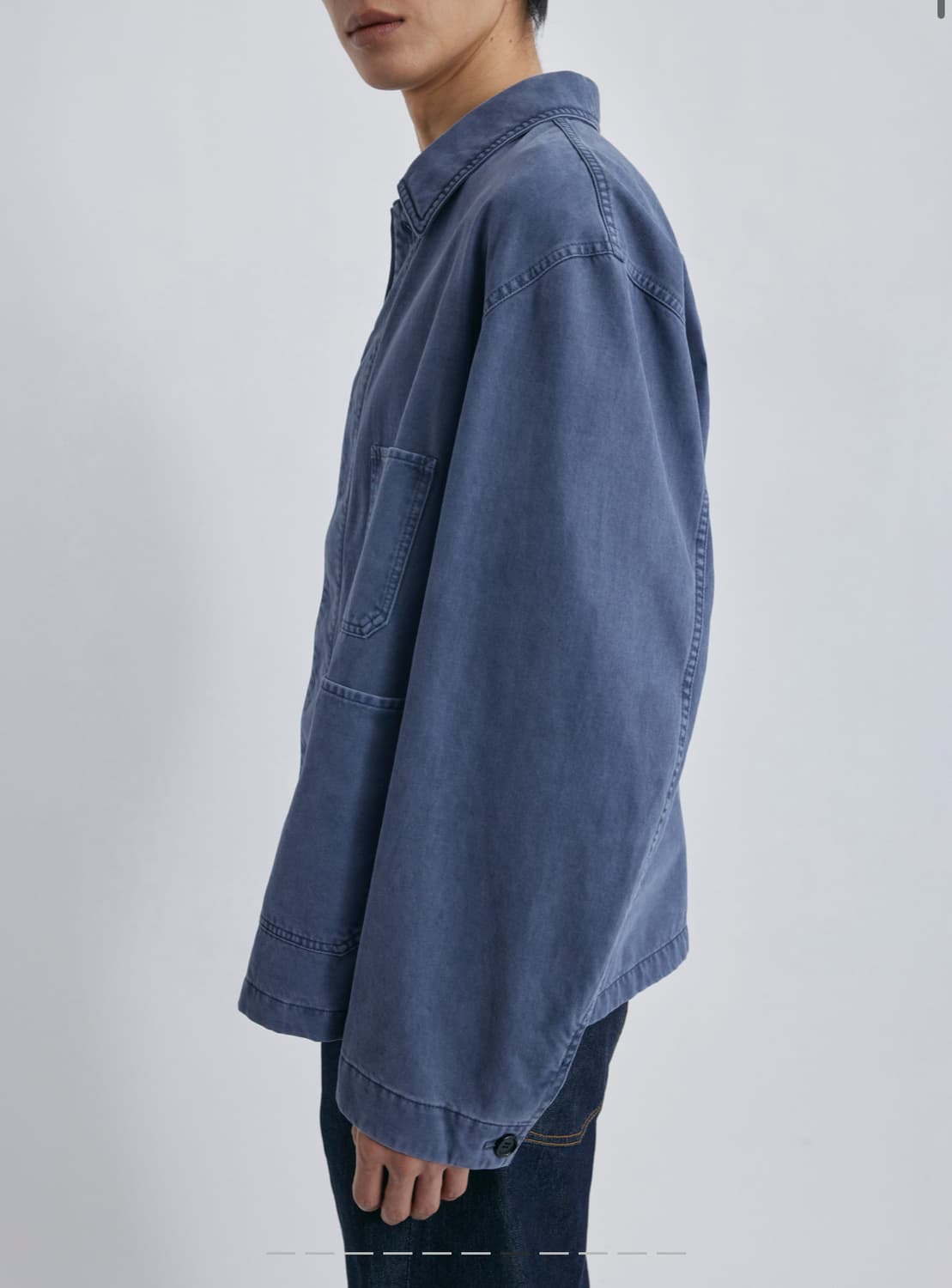 포터리 브러쉬드 코튼 워크 자켓 3사이즈 판매 상품이미지3