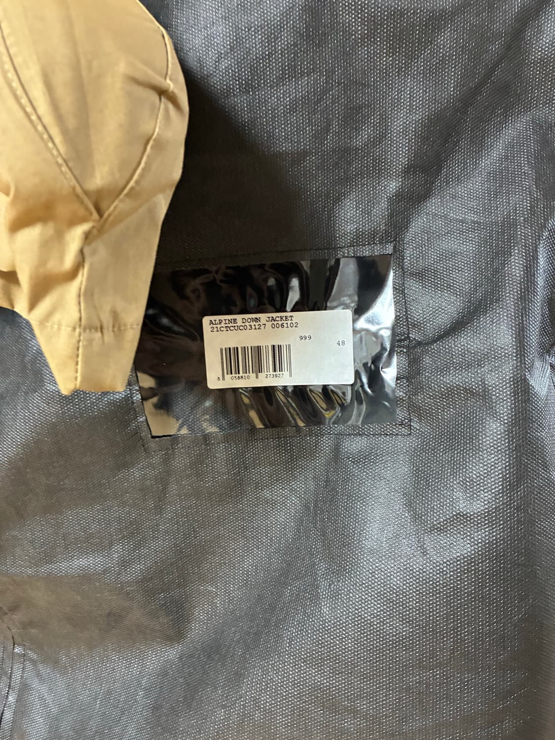 (48) Ten c alpine down  텐씨 알파인 다운 블랙 상품이미지7