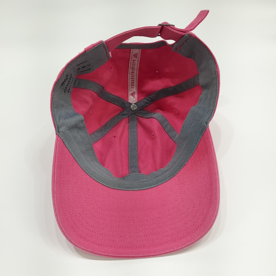 Adidas Pink White Logo Cap P1253 상품이미지8