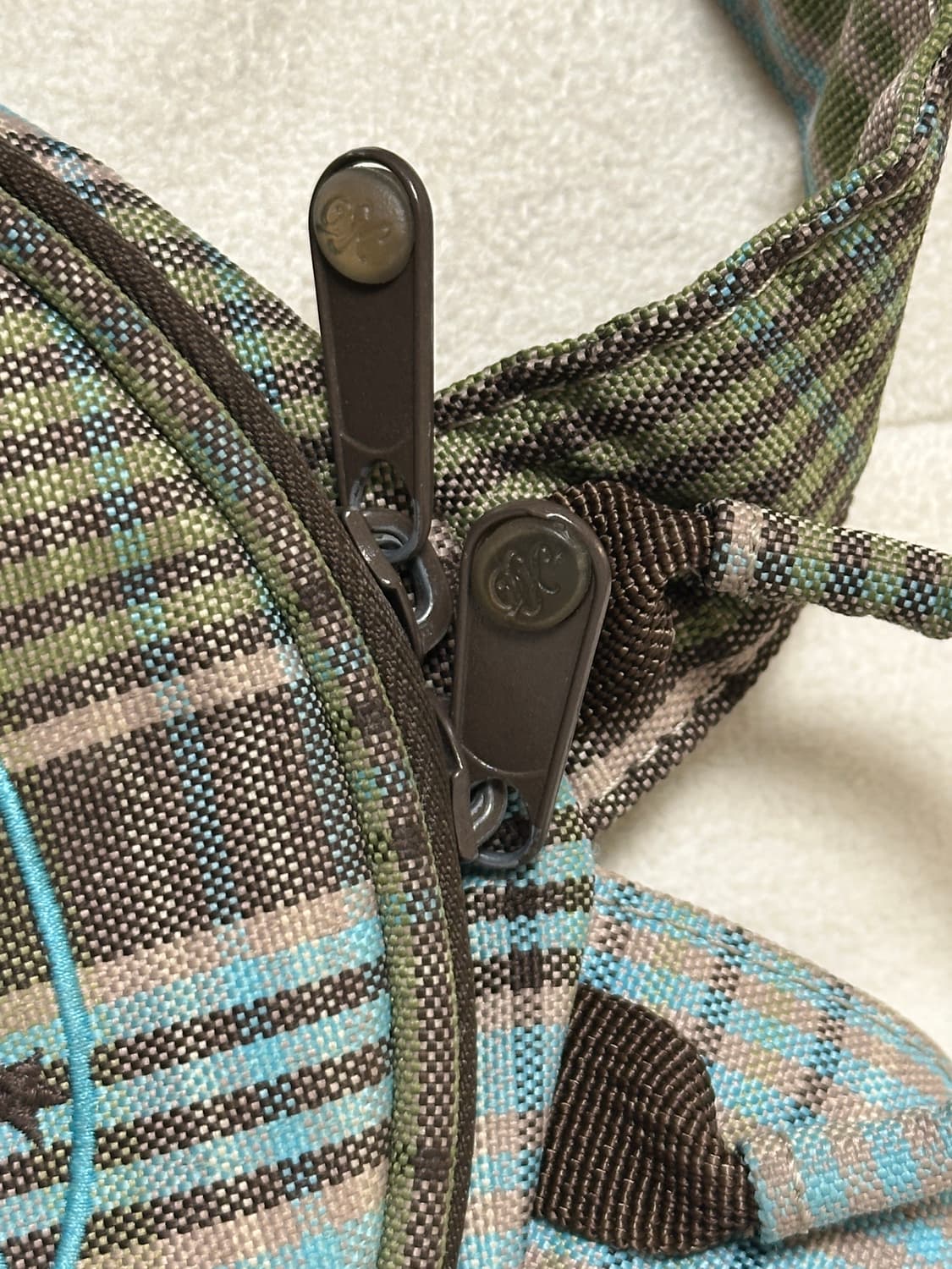 Dakine 체크&도트 백팩 블루그린2 상품이미지7