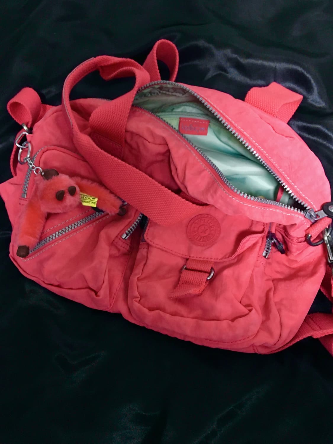 키플링 가방 핑크 빈티지 히피 상품이미지1