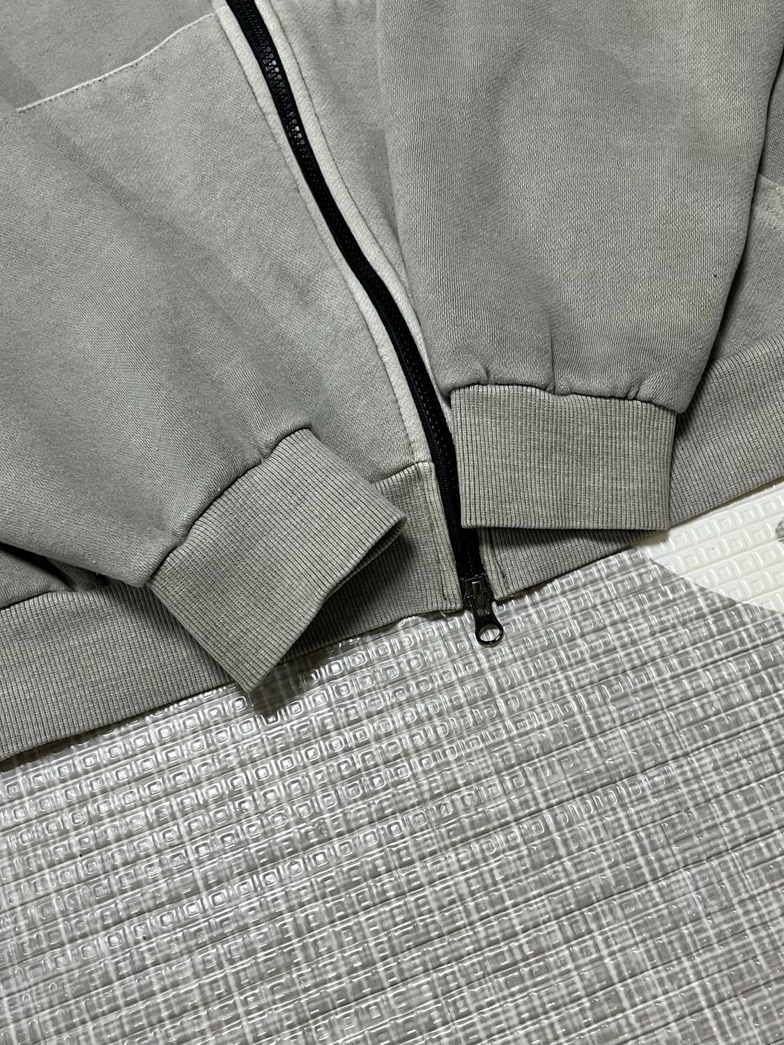 스톤아일랜드 그레이 후드집업 XL 상품이미지2