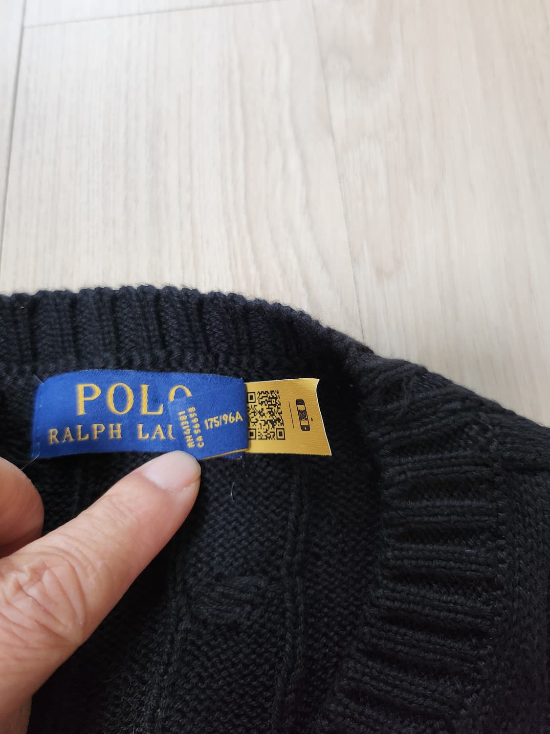 폴로랄프로렌 케이블반팔니트 (M 상품이미지8
