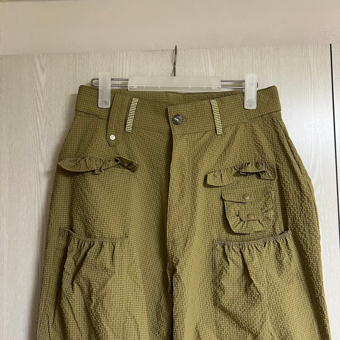 루나키후 시어서커 와이드 팬츠 상품이미지3
