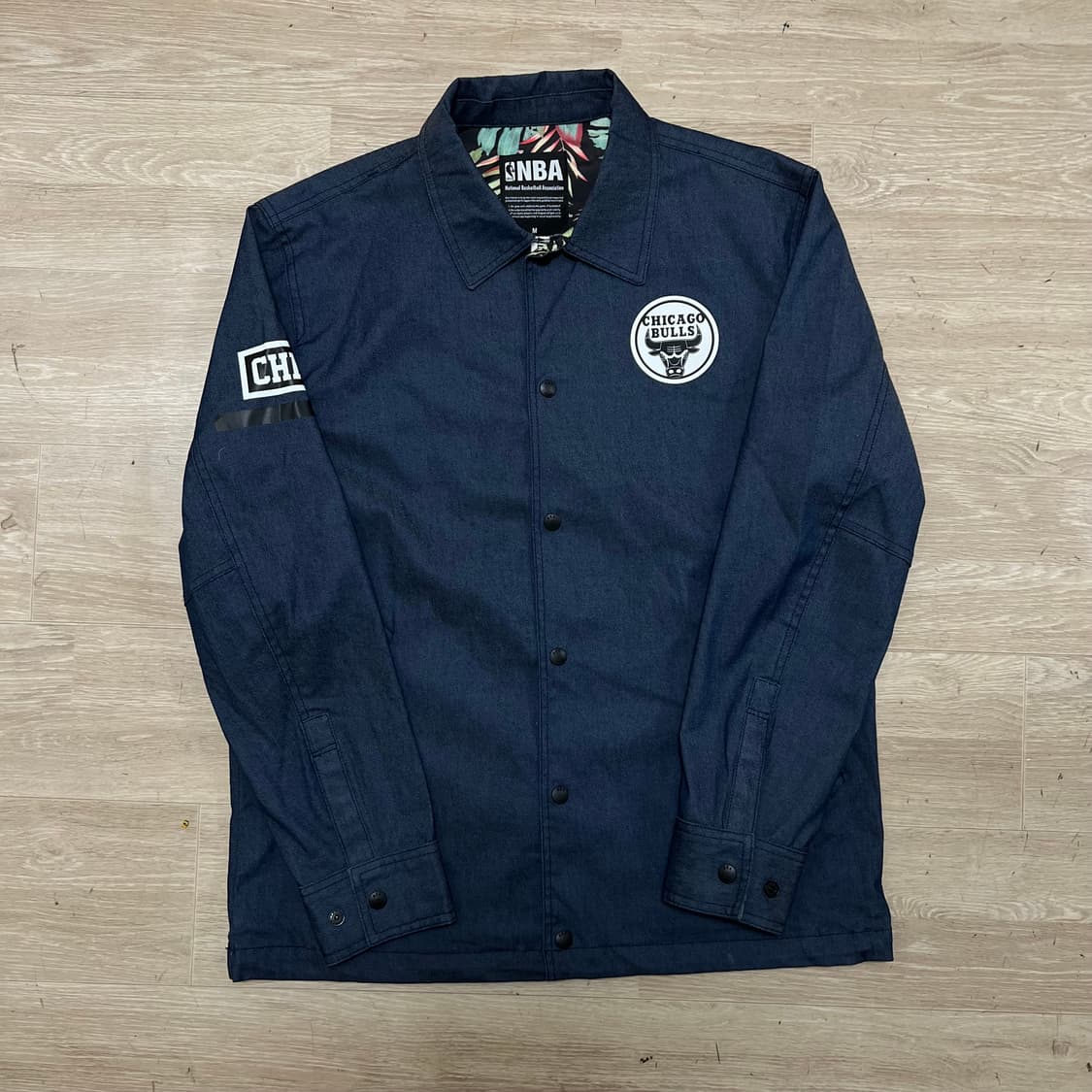 NBA 시카고불스 와펜 코치자켓 [다크 인디고] M/95 상품이미지1