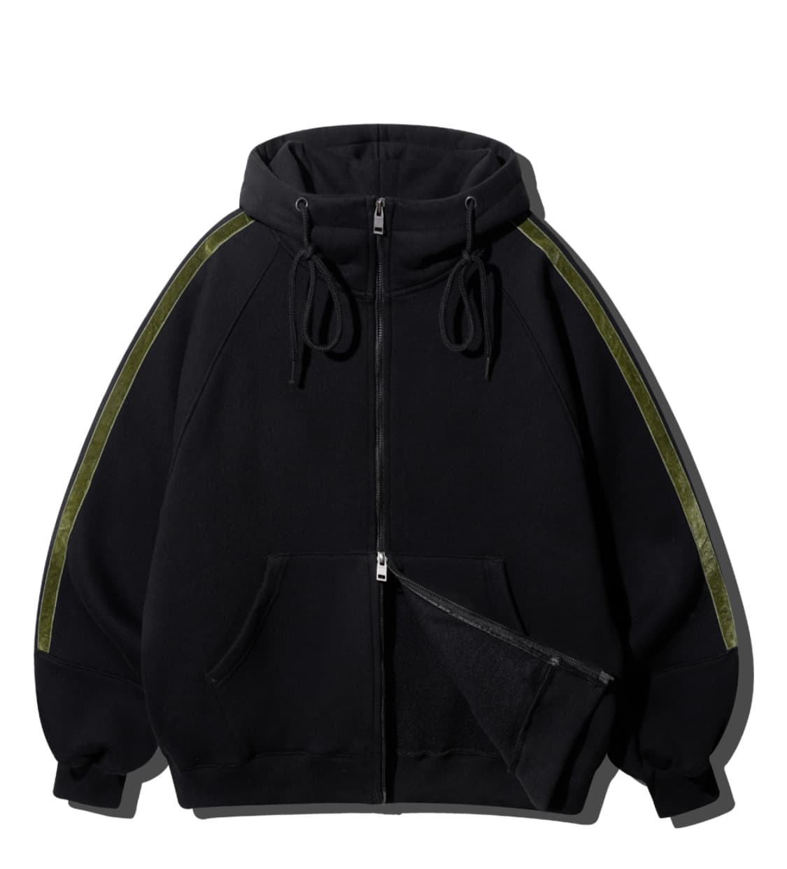 WV PROJECT 검프 후드집업 블랙 JIHD7693 상품이미지1