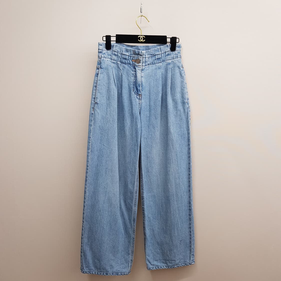 한섬 랑방 2021 와이드 데님 팬츠 61-90사이즈 상품이미지1