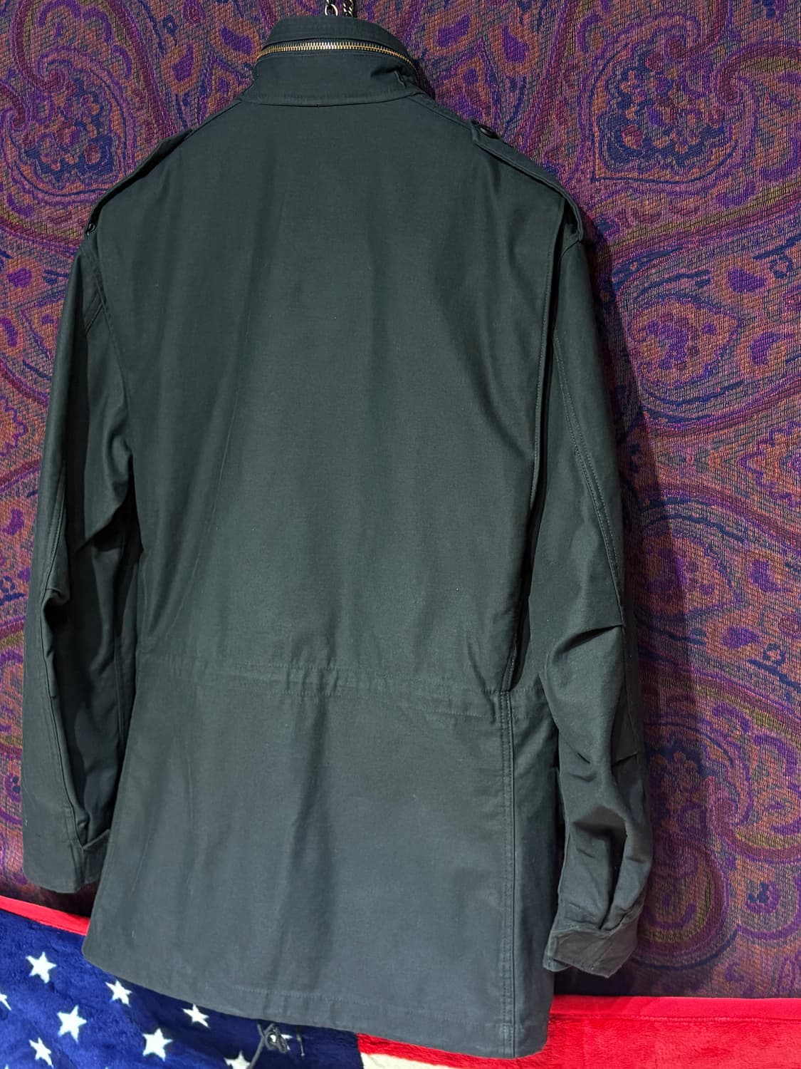 알파 m-65 필드자켓 블랙 상품이미지8