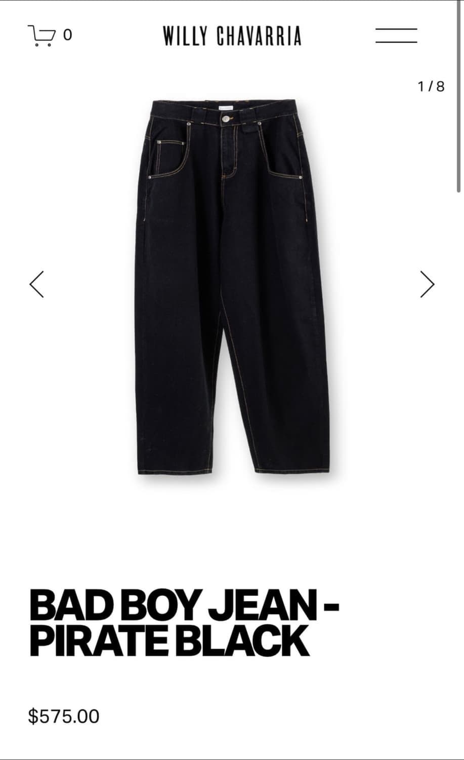 급(S)윌리차바리아 배드보이진 파일럿 블랙 상품이미지3