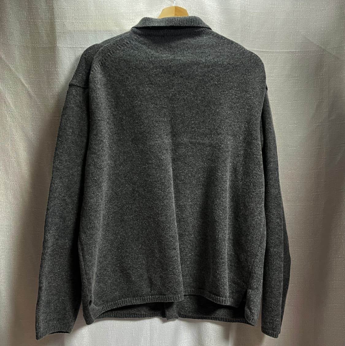 공용 그라스호퍼 크롭 카라넥 가디건 F 상품이미지5