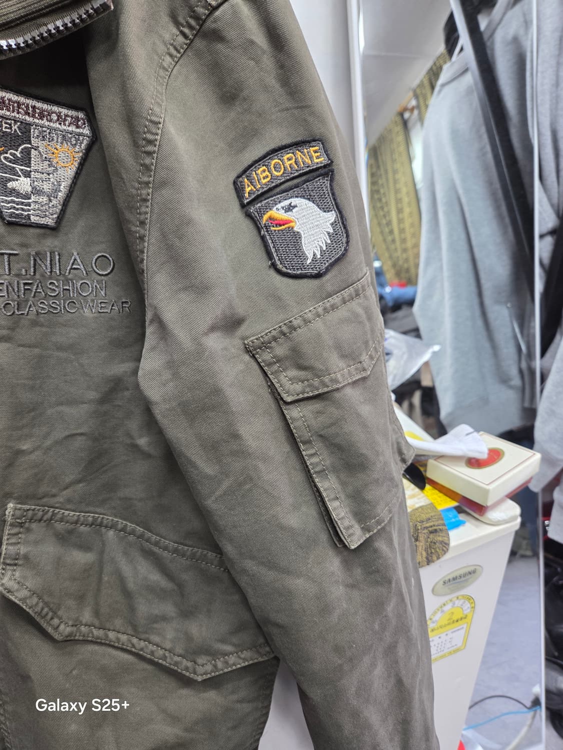 H T NIAO   밀리터리   점퍼 상품이미지4