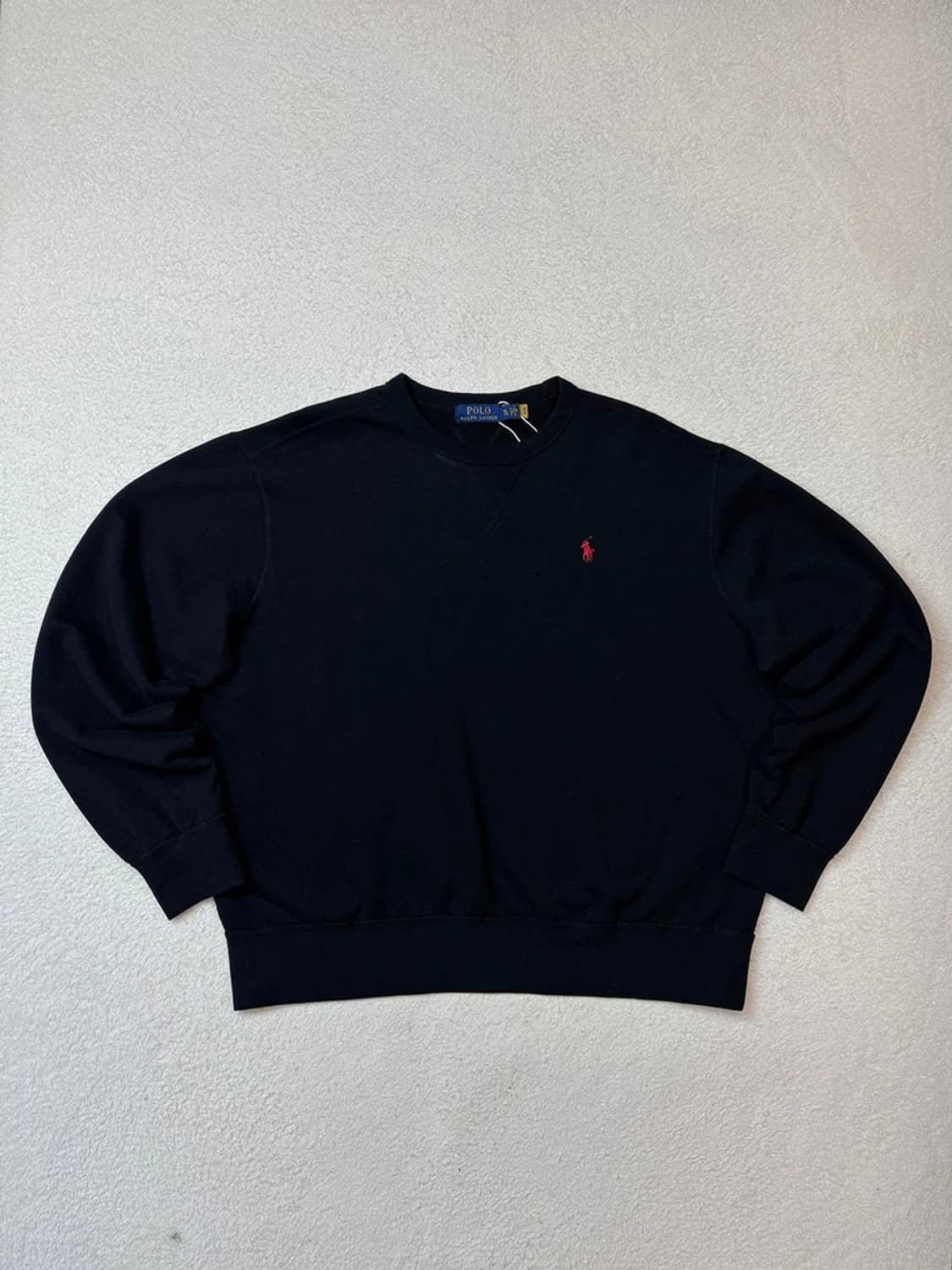 폴로 랄프로렌 로고 큐알 크루넥 맨투맨 PN6422 상품이미지1
