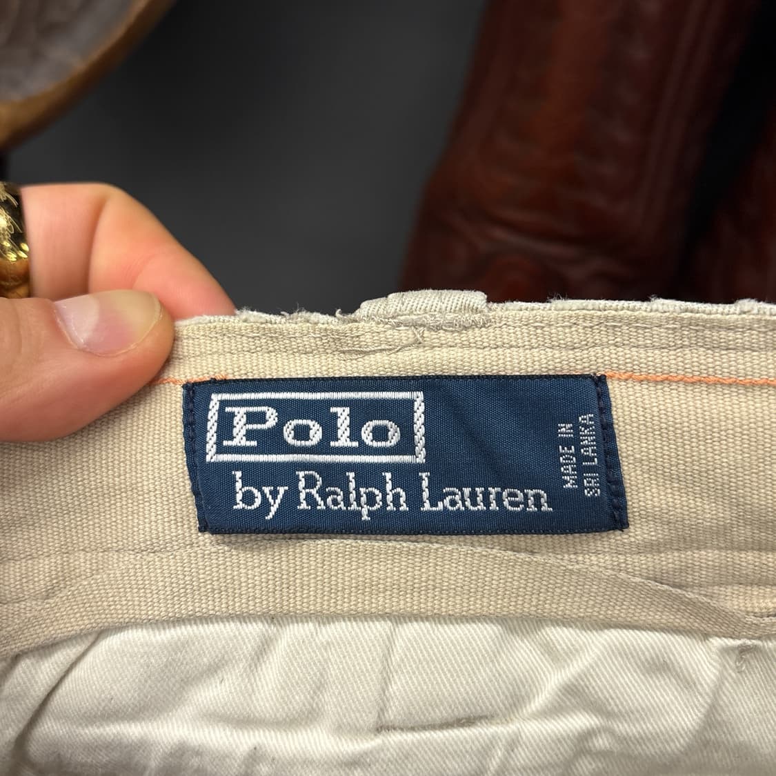 90s 폴로 랄프로렌 밀리터리 베이스 유틸카고 하프팬츠 N1111   상품이미지8