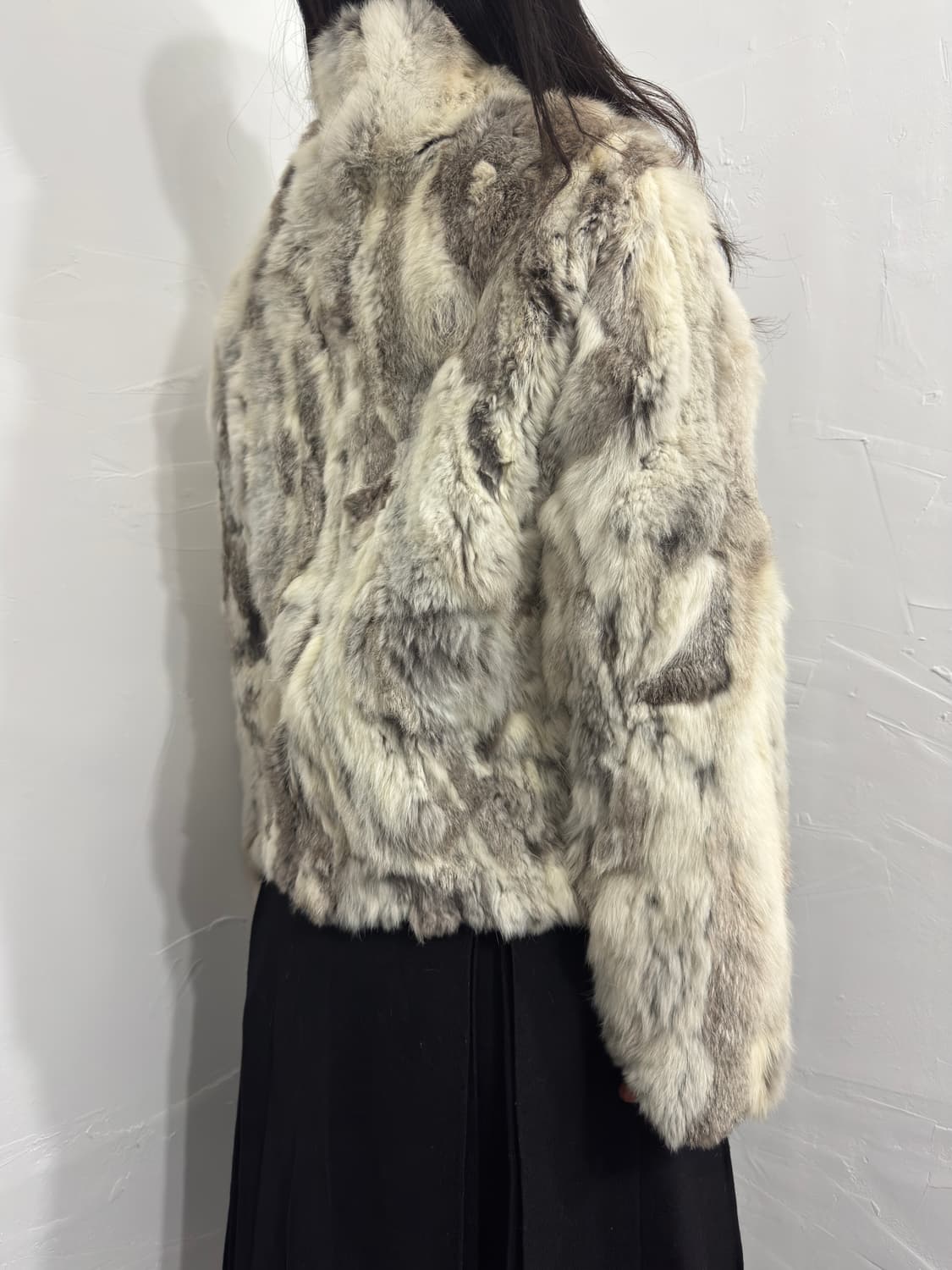 rabbit fur jacket 상품이미지7