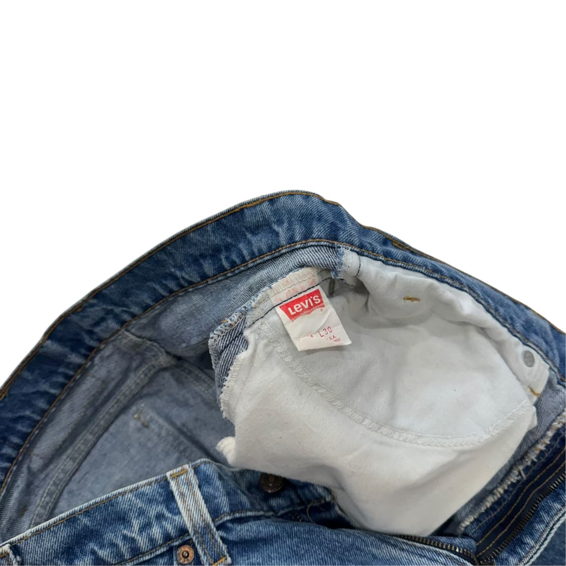[33] 80's 리바이스 40506 데님 청바지 USA [LV1302] 상품이미지4