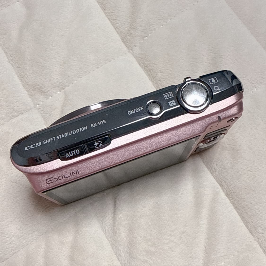 카시오 엑슬림 EX-H15 핑크 빈티지 디카 상품이미지3