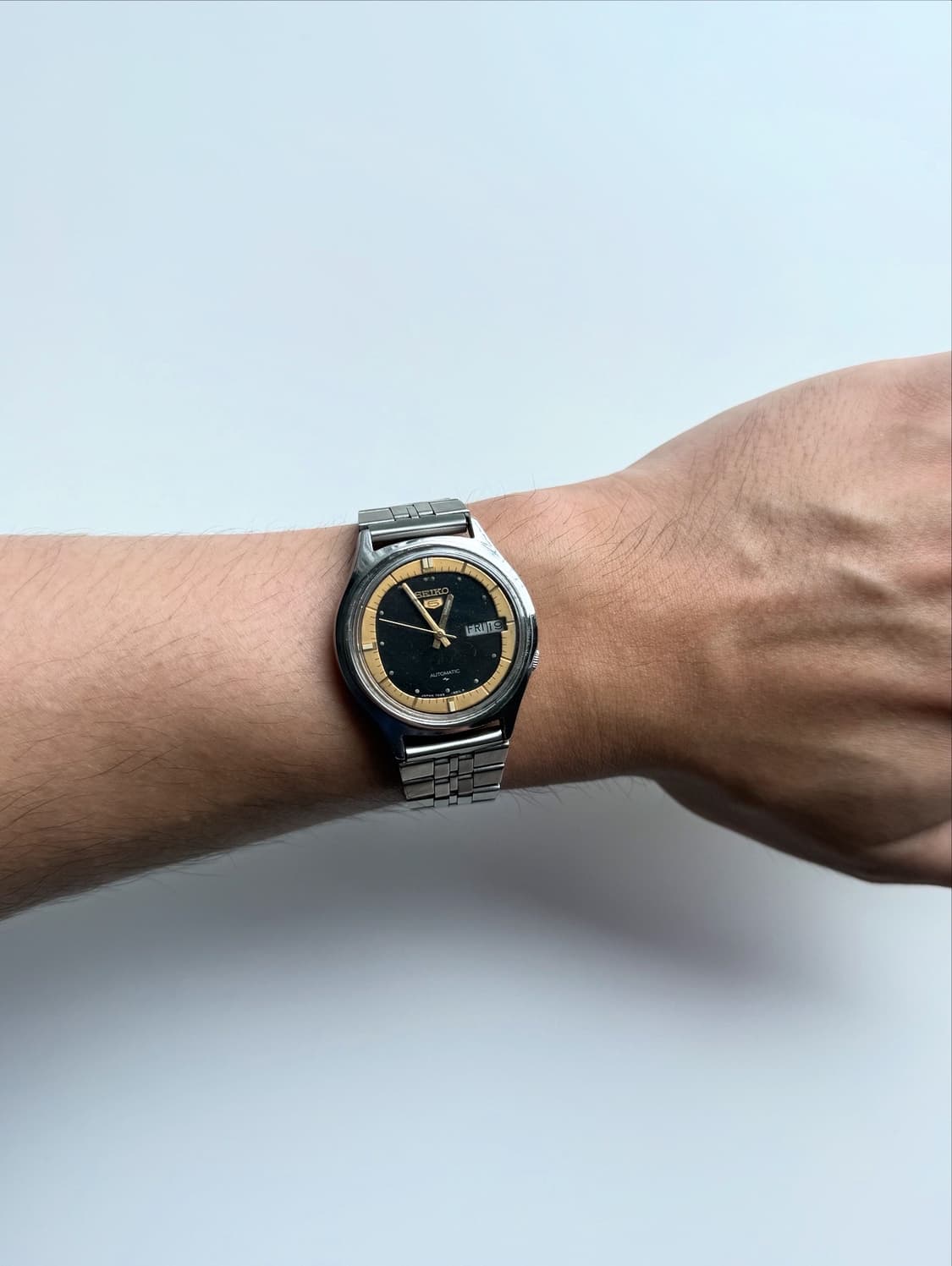 90s Seiko5 Autmatic Vintage Metal Watch 상품이미지6
