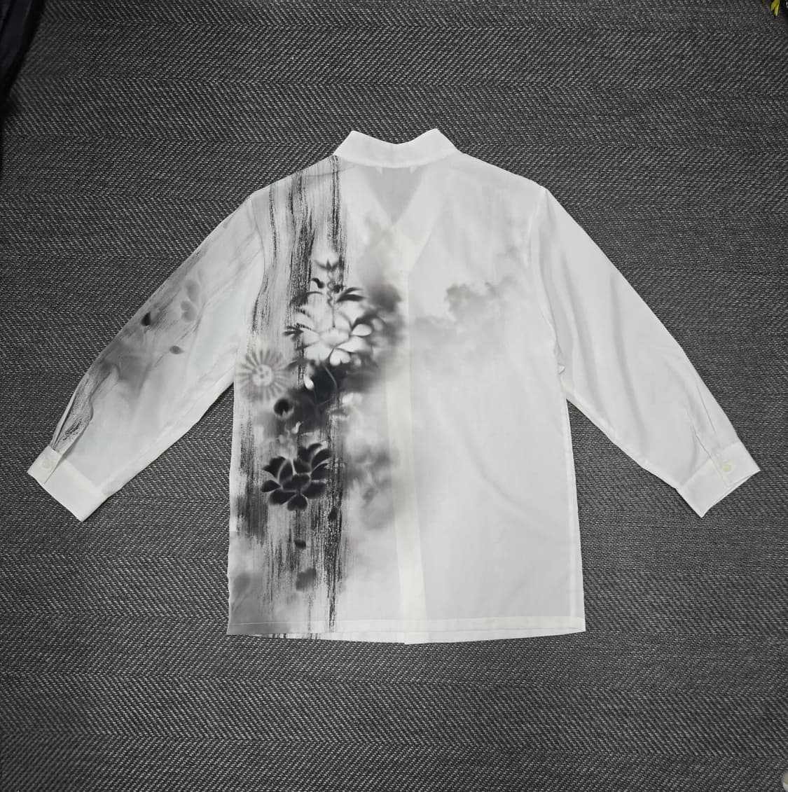 리슬 공용 먹물 셔츠 저고리 상품이미지2