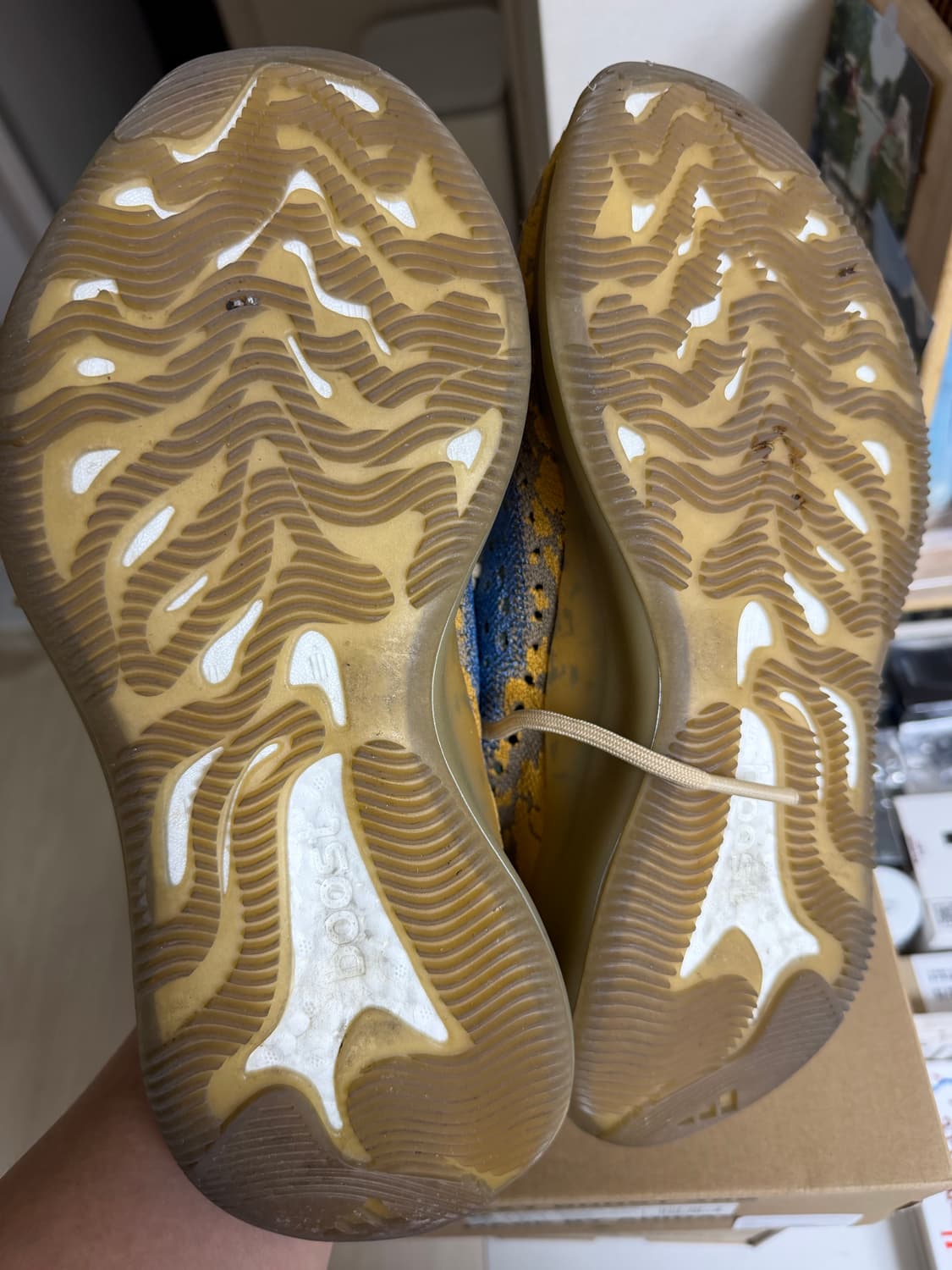 [280] 이지부스트 380 블루 오트 - 논리플렉티브 상품이미지4