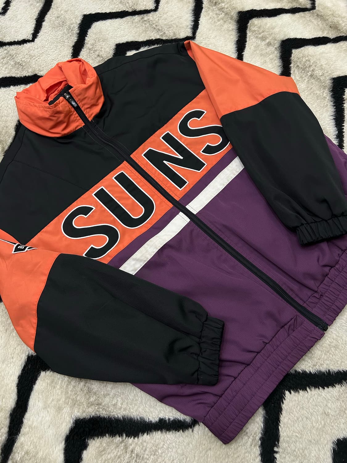 [S]NBA 피닉스 선즈 올드스쿨 바람막이 상품이미지2