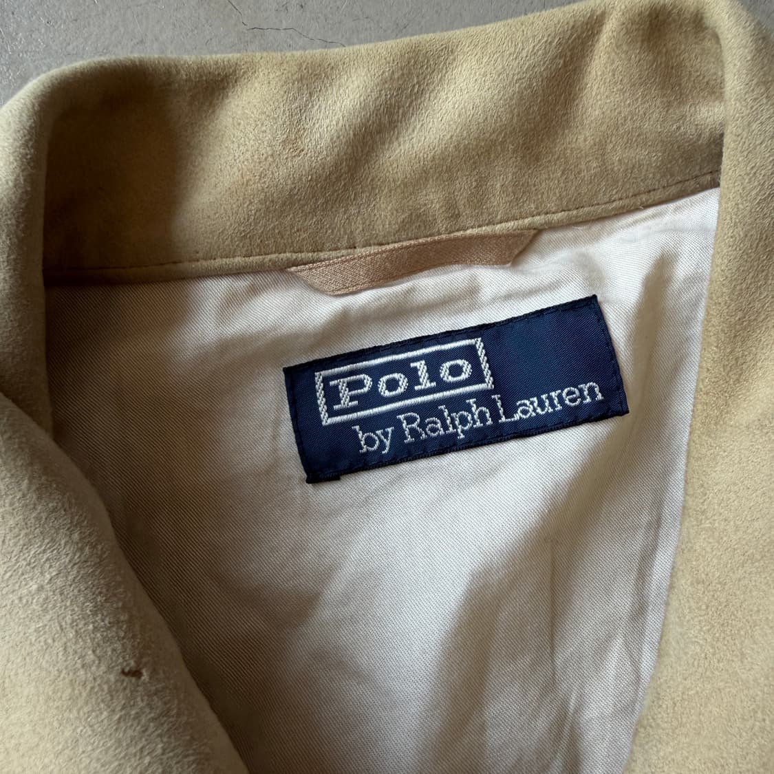 폴로 랄프로렌 고트스킨 스웨이드 자켓 상품이미지7