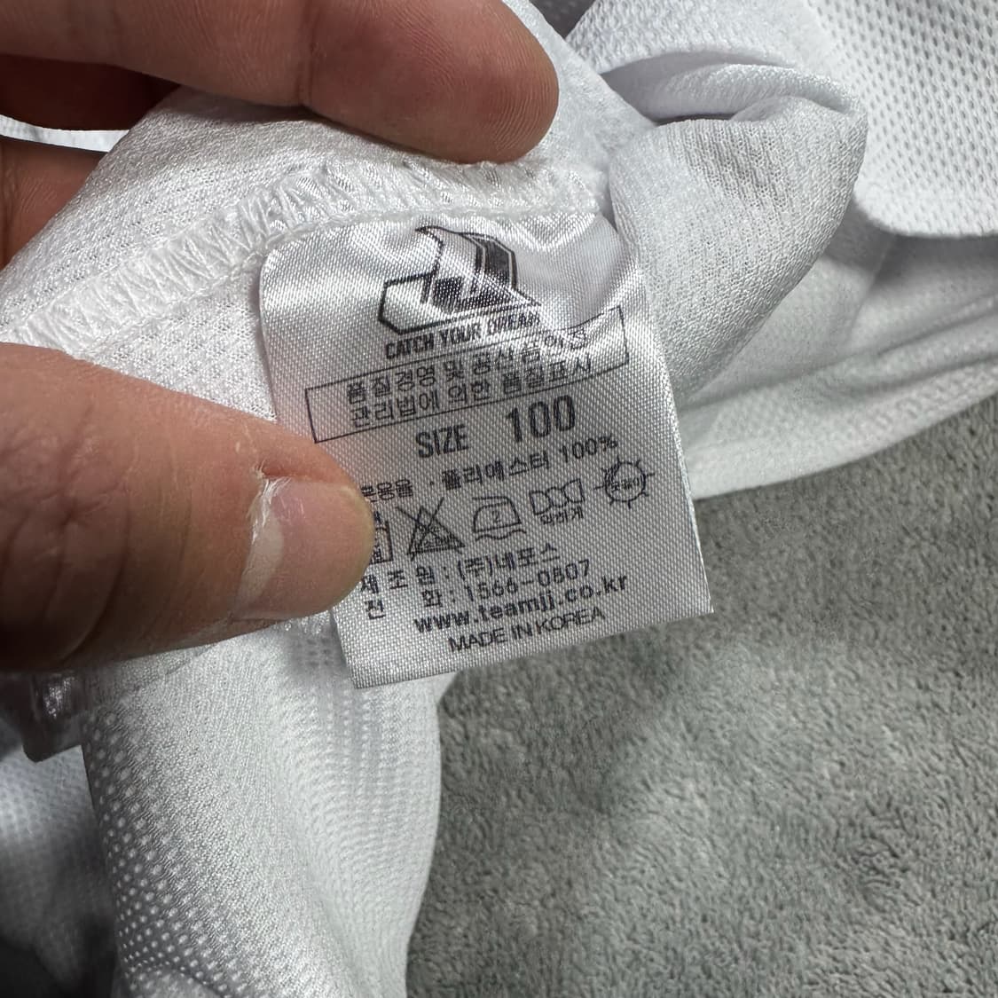 두산베어스 유니폼 노마킹  상품이미지5