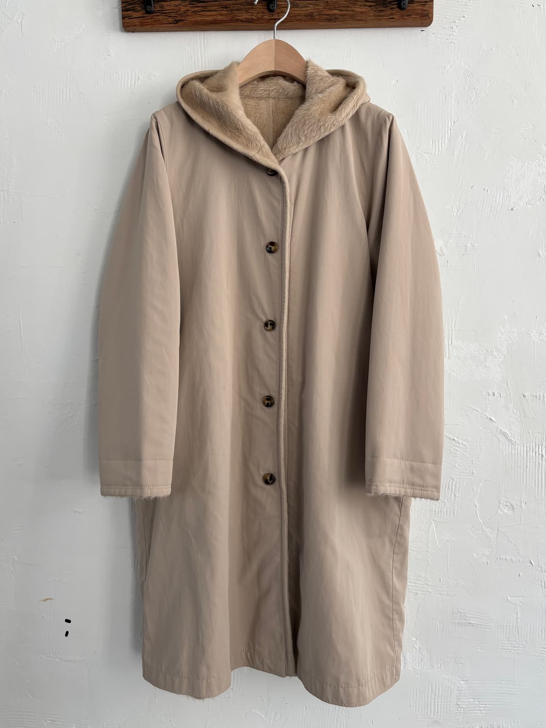 Max Mara 막스마라 리버시블 후드 코트  상품이미지3