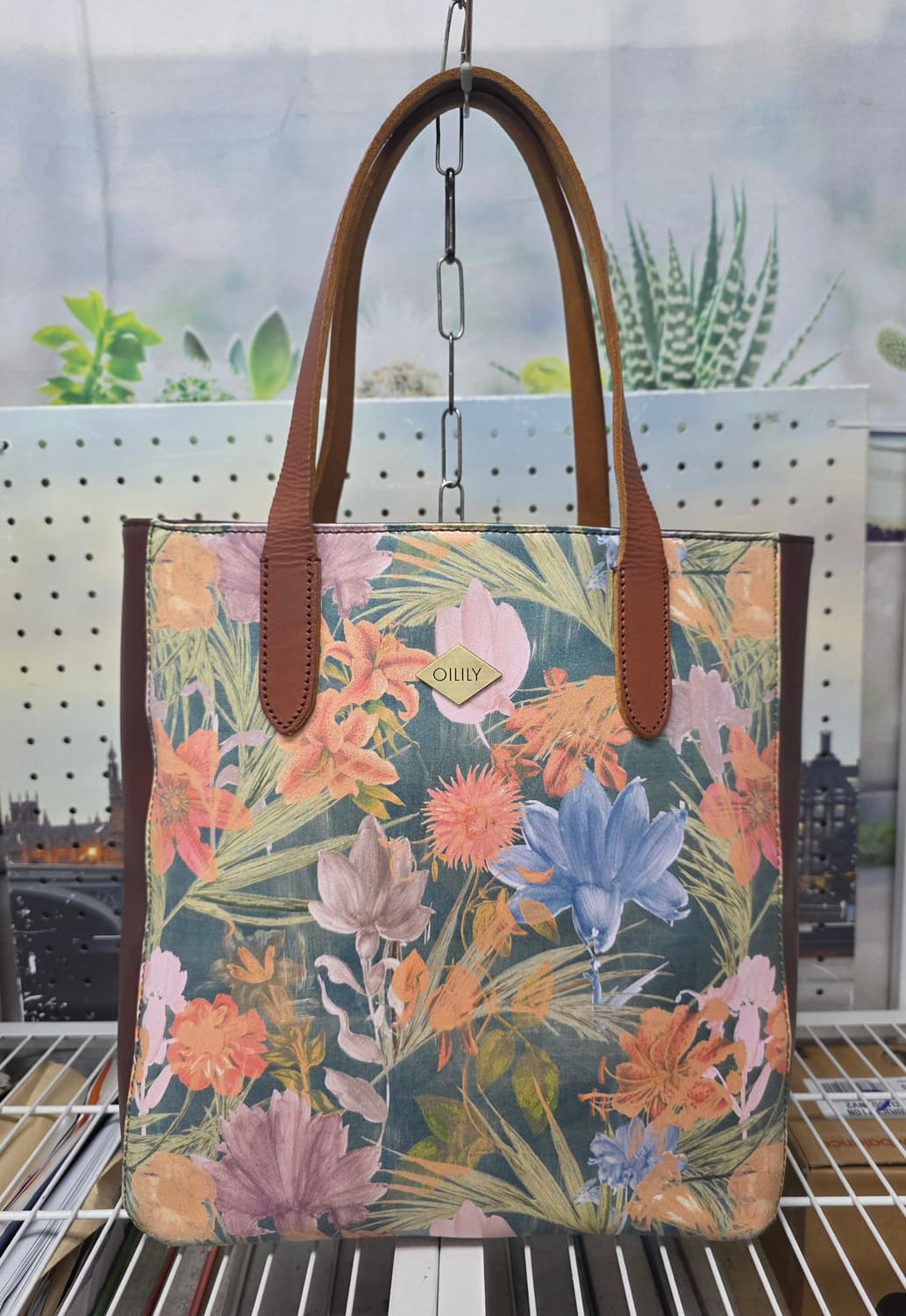 오일릴리 가방 토트백 플라워 복조리 여성가방 GE01 상품이미지1