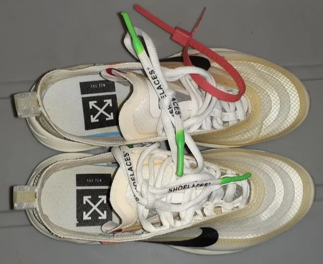 나이키 에어맥스97 OG X 오프화이트 더텐 화이트  상품이미지3