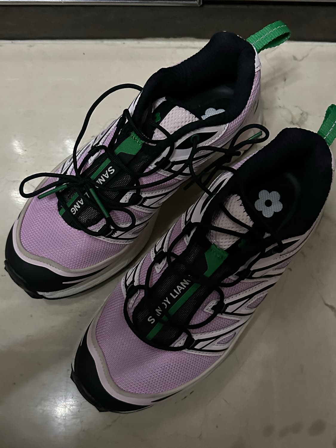 살로몬 샌디 리앙 XT-6 240 핑크 상품이미지1
