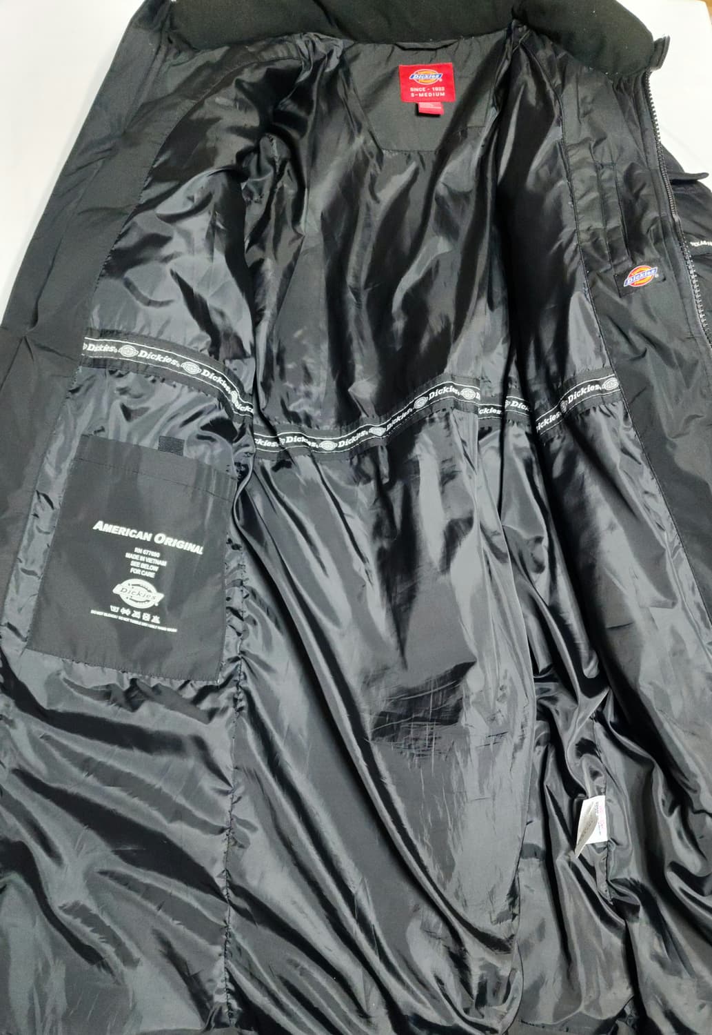 Dickies 롱패딩 S-Medium 블랙 상품이미지5