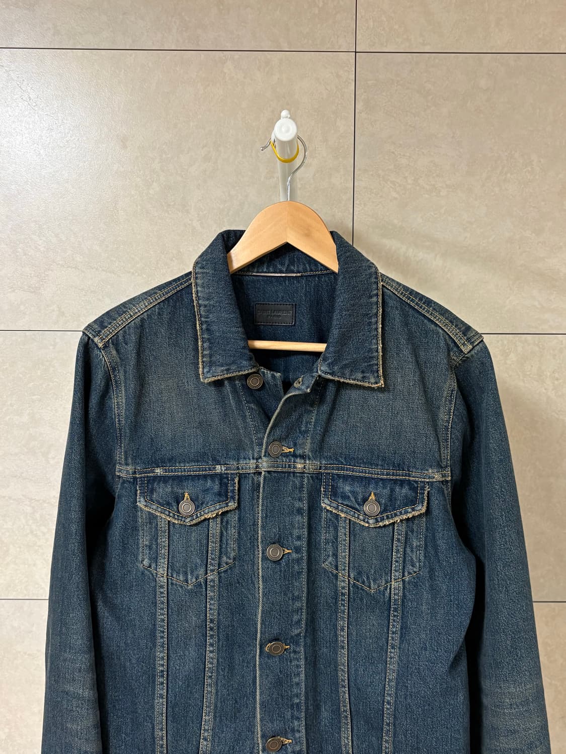 생로랑 퍼머넌트 14시즌 데님 자켓 상품이미지2