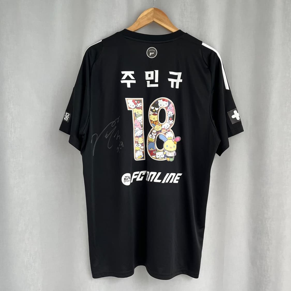 새제품/아디다스 팀K리그X산리오 올스타 축구 져지/주민규싸인/#4038 상품이미지2