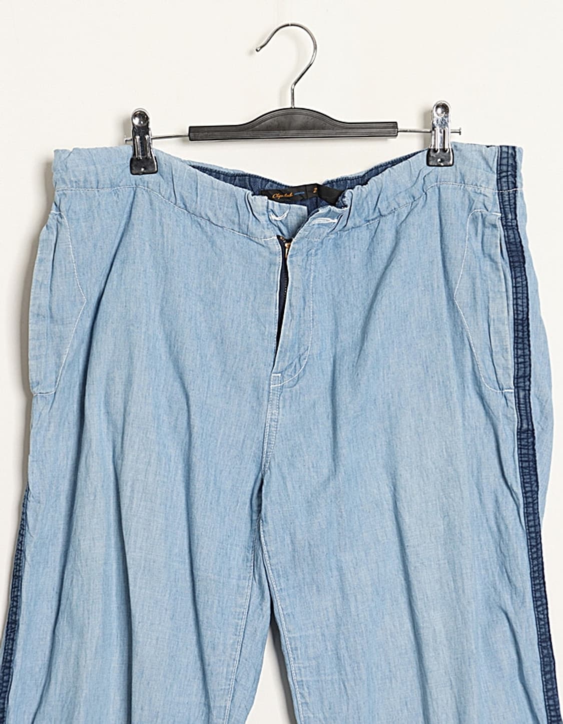 Clip.tab Linen Blend Chambray Easy Pant  상품이미지2