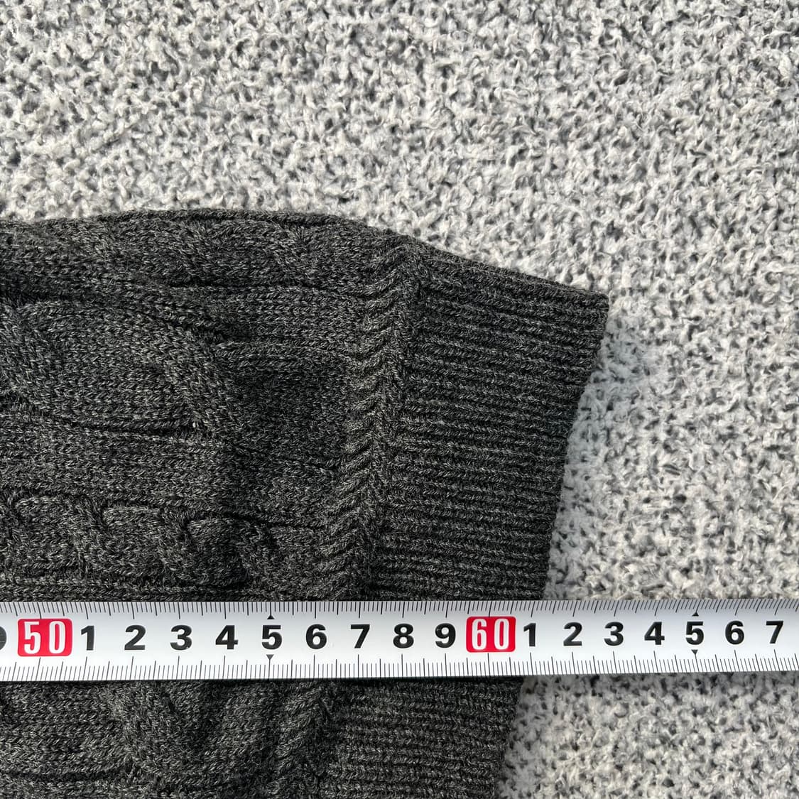 85 헤지스 케이블 니트 가디건 0320M 상품이미지5