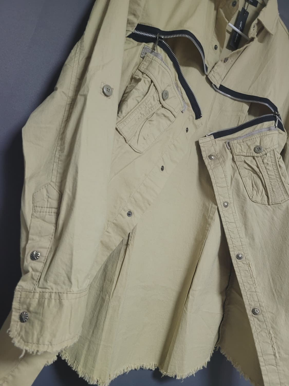 14th addiction cross zip shirt 상품이미지2