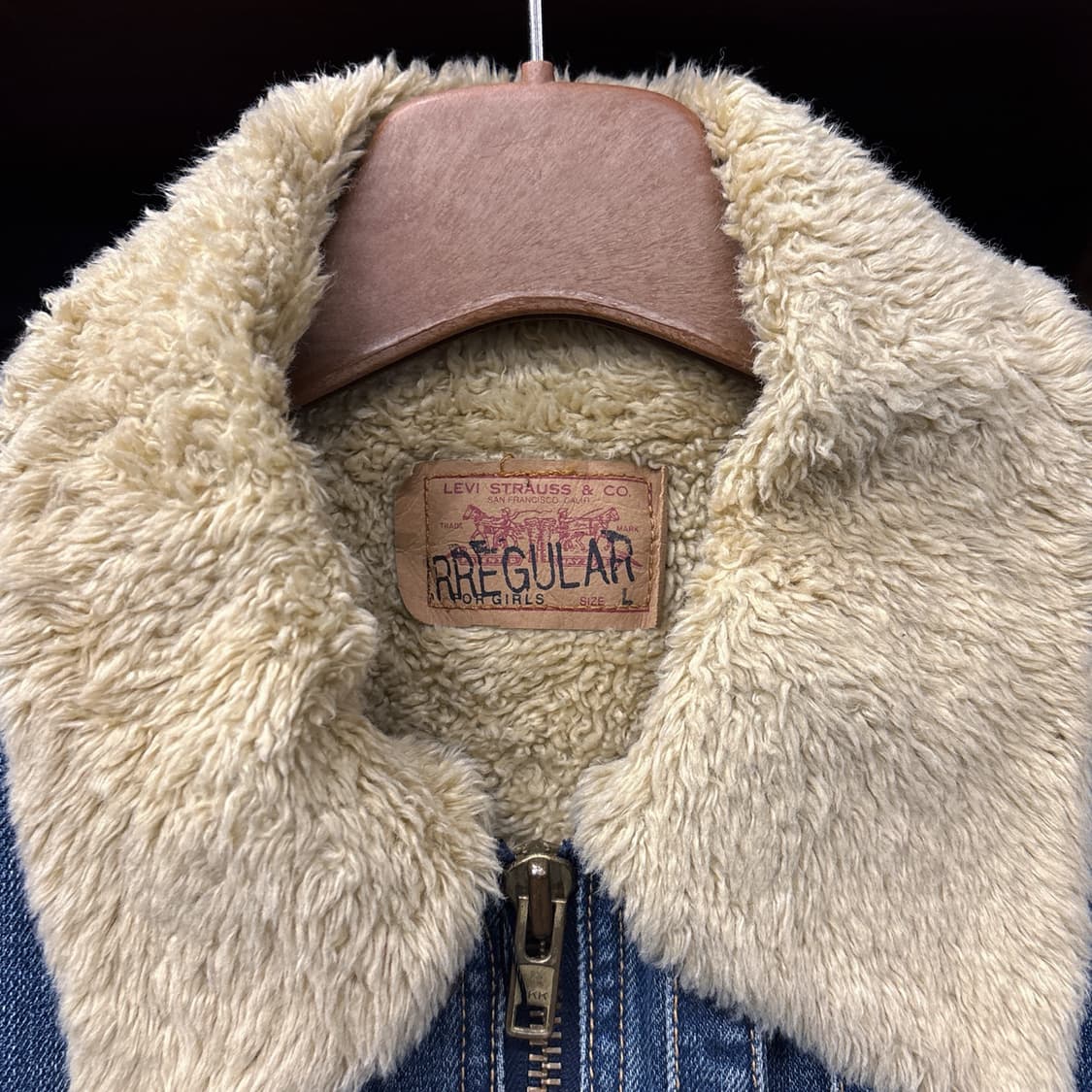 00s 리바이스 쉐르파 버클넥 웨스턴 데님 트러커 자켓 상품이미지6